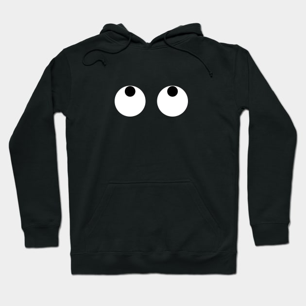 Rolling Eyes Hoodie by TeeTime